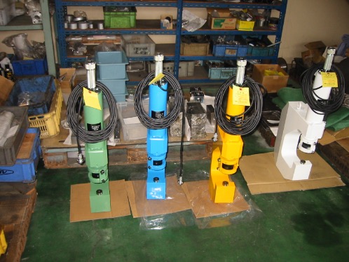 Rivetting machine